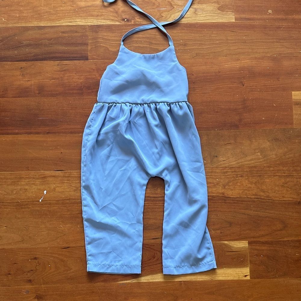 Adorable Blue Kids Romper